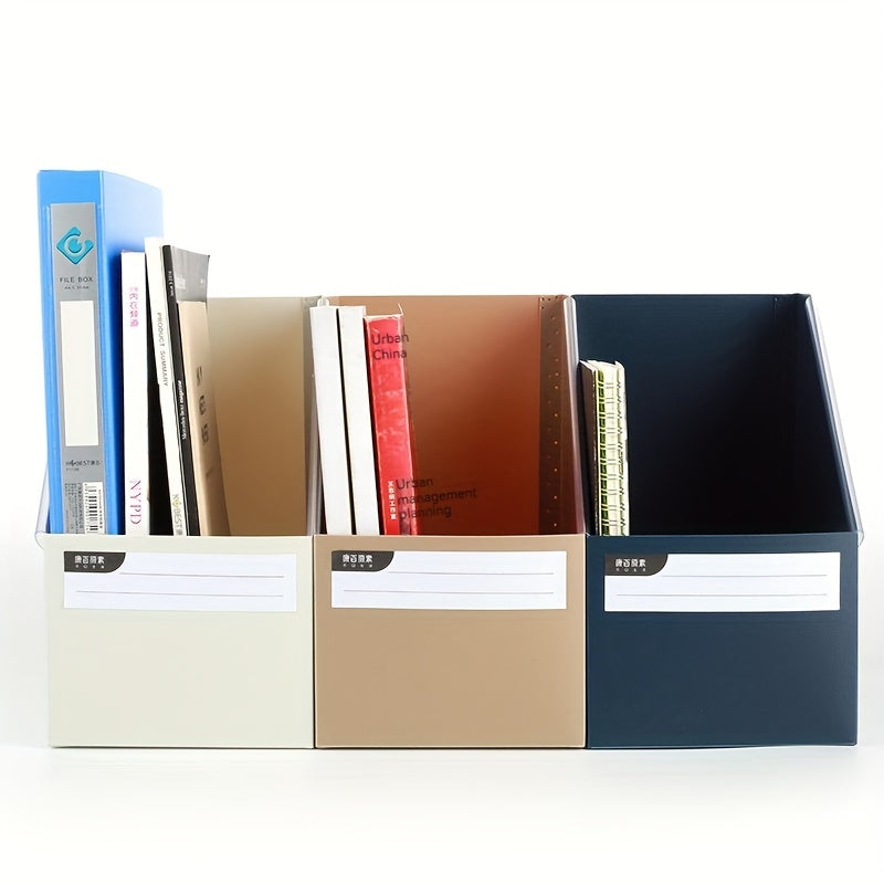 Desktop Book Storage Box Foldable A4 Office Storage