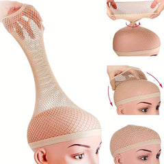 Stretchable Elastic Hair Net Snood Wig Cap