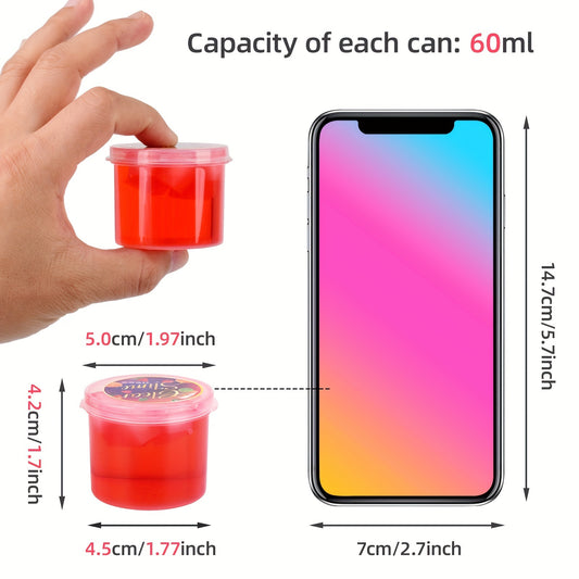 Christmas Butter Slime Soft Stretch Jelly Cube Slime for Party Favor