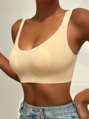 Comfy Seamless Push Up Bra Wireless