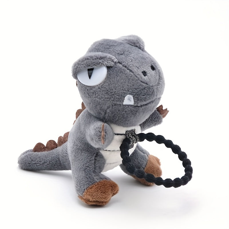 Plush Dinosaur Hair Ties for Girls