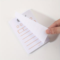 Non-Adhesive Line Style Notes 8x11 60 Sheets