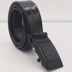 Men's Leather Business Casual PU Automatic Belt