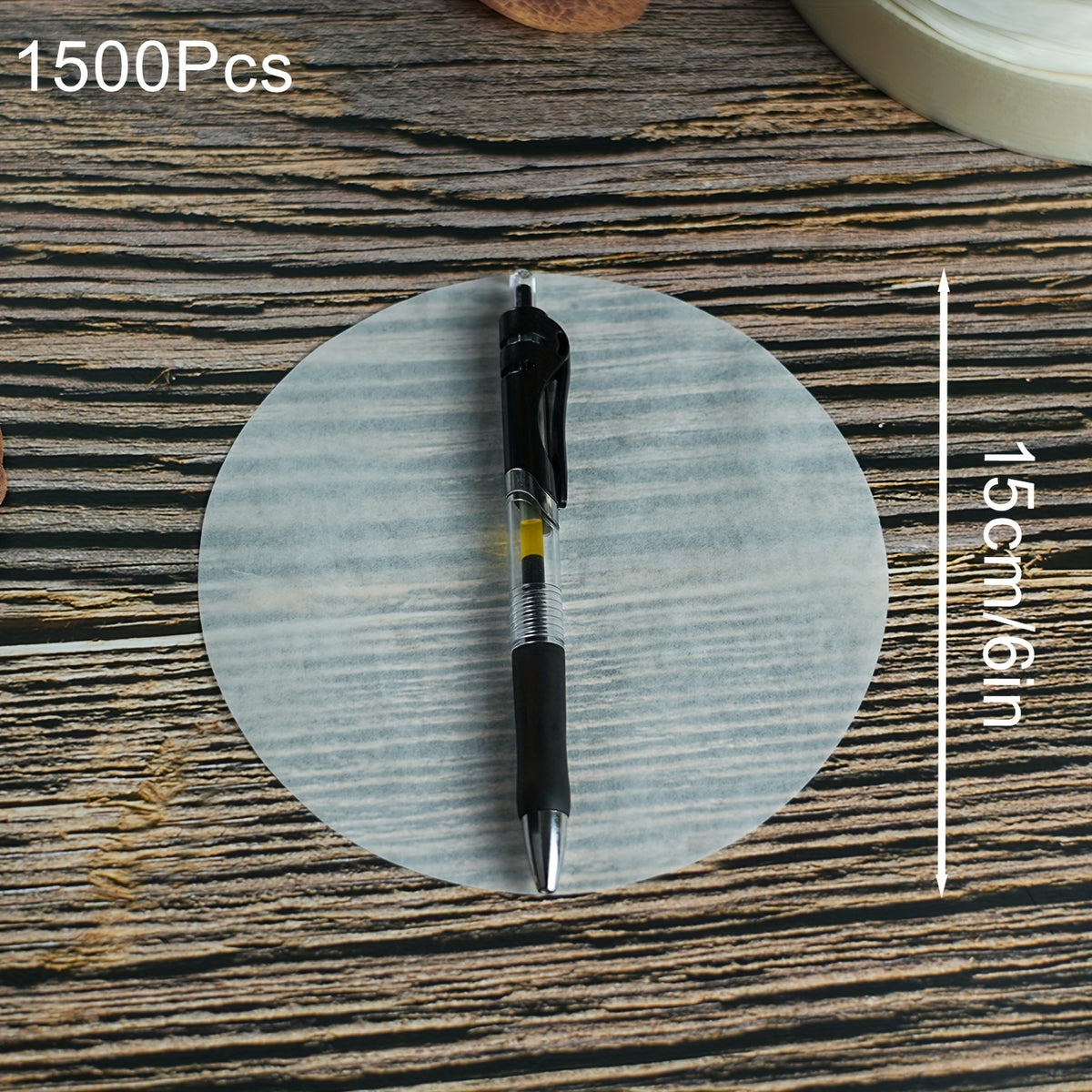 Parchment Paper Baking Circles Set, 15-24 cm Diameter