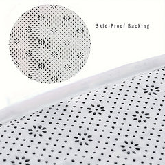 Geometric Print Kitchen Sponge Mat Anti Slip Floor Mat