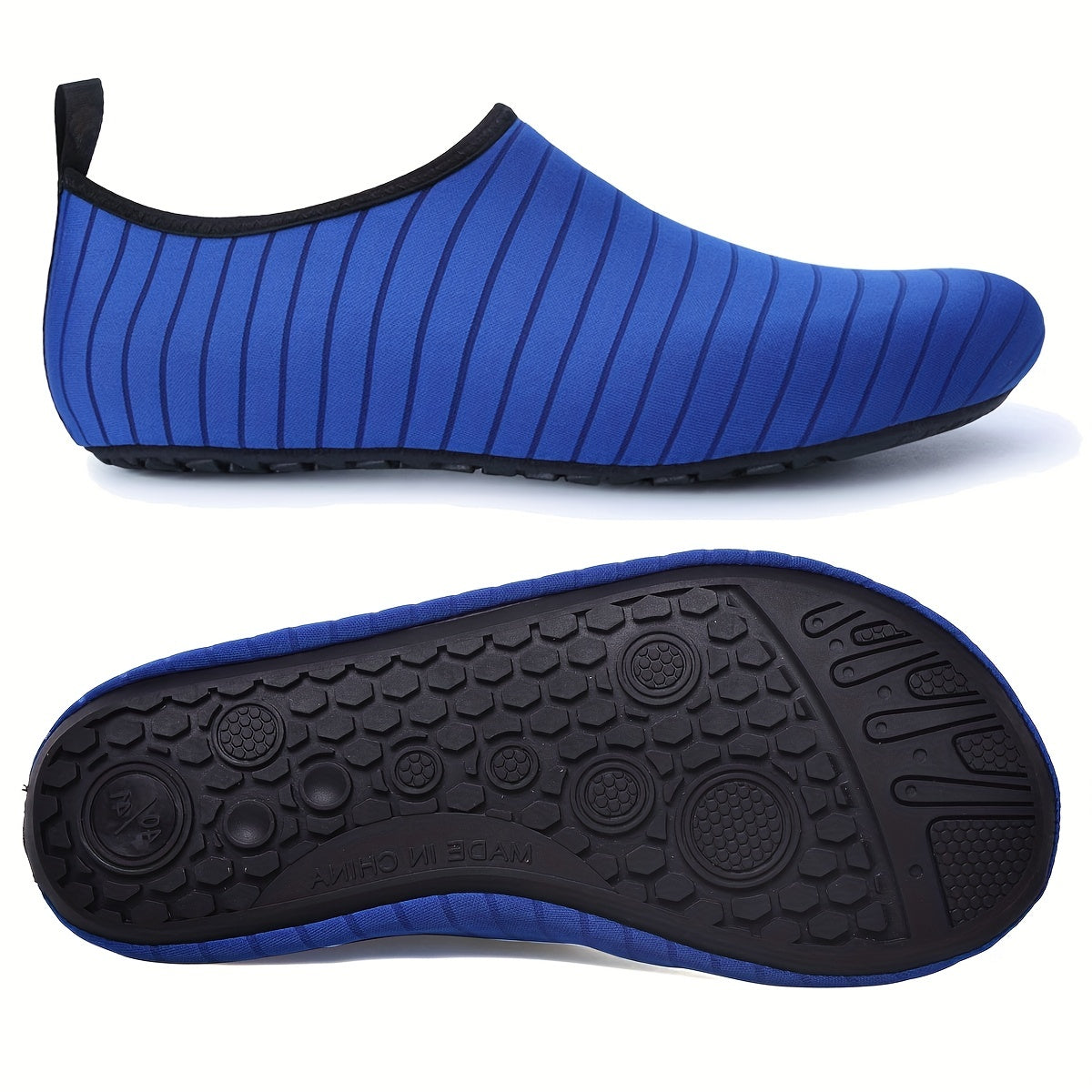 Men's No Tie Slip On Aqua Wading Shoes Casual Outdoor Walking Shoes