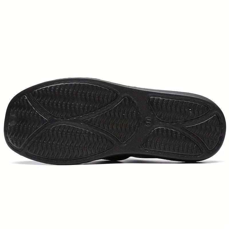 Men's Slip On Platform Sandals Outdoor Beach Shoes