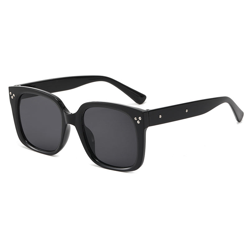 Square Large Frame Sunglasses Retro Men's SunGlasses