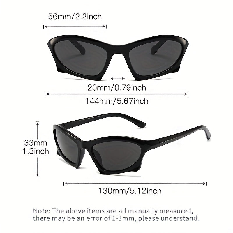 Cyberpunk Y2K Sunglasses Women Outdoor Cycling Eyeglasses
