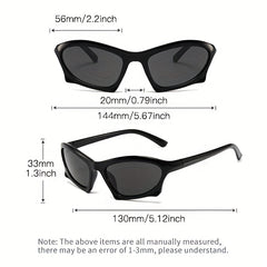 Cyberpunk Y2K Sunglasses Women Outdoor Cycling Eyeglasses
