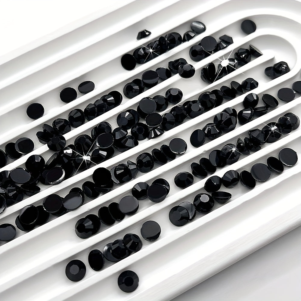 Flat Back Rhinestones Set for Crafts & Makeup