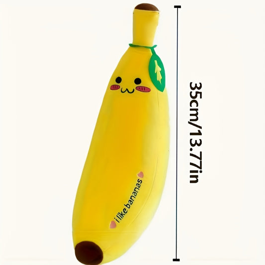 Banana Plush Toy Pillow Soft Comfortable for Hugging Playing Home Decor