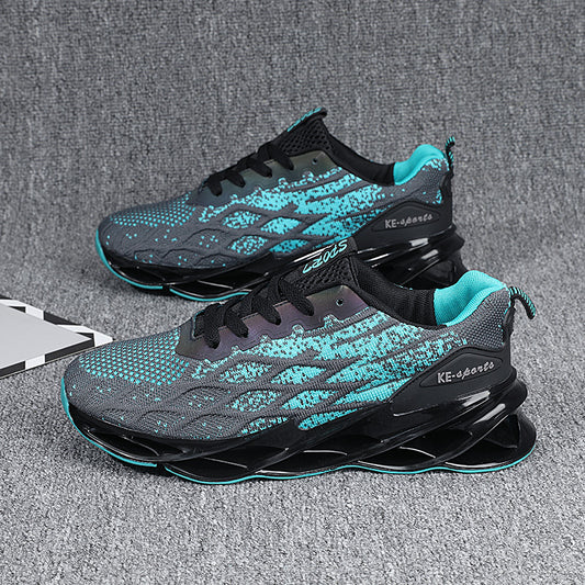 Men's Blade Running Shoes Shock Absorption Sneakers