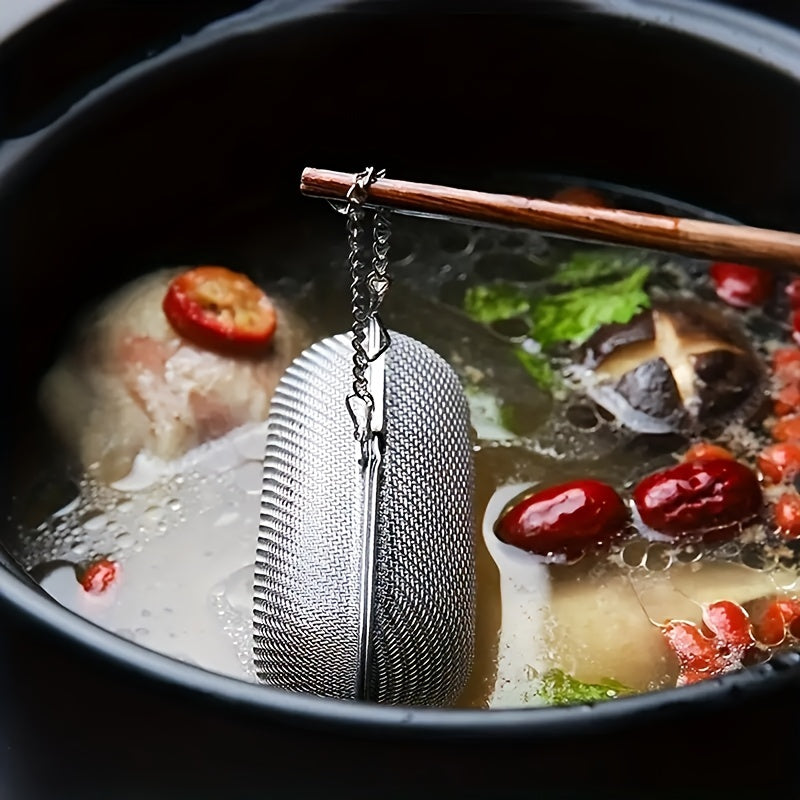 Stainless Steel Spice Infuser Fine Mesh Tea Herbal Strainer