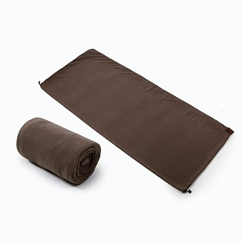 Portable Ultralight Polar Fleece Sleeping Bag for Outdoor Camping
