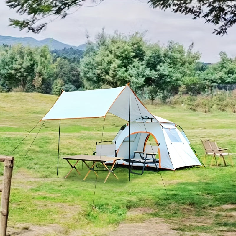 Waterproof 2-in-1 Tent & Canopy for Camping Large Size