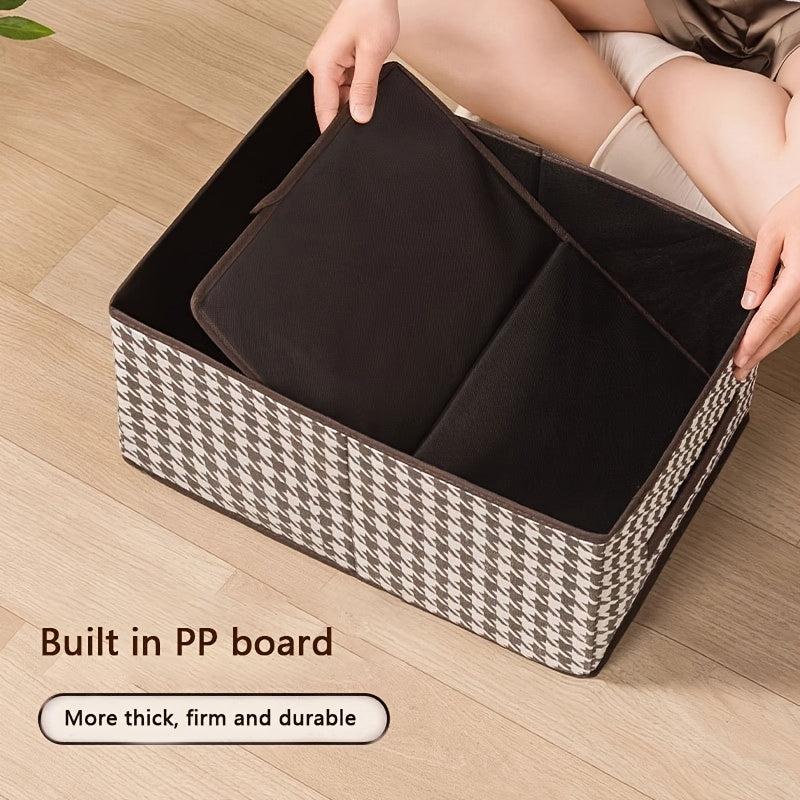Foldable Clothing Storage Box Household Organizer