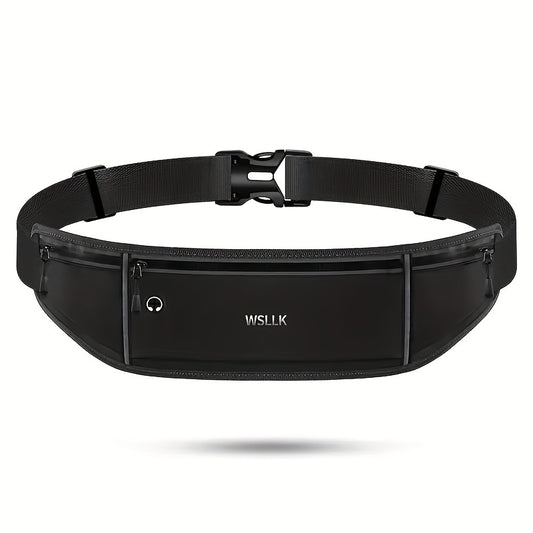 Reflective Running Waist Bag with Phone Storage and Tactical Belt