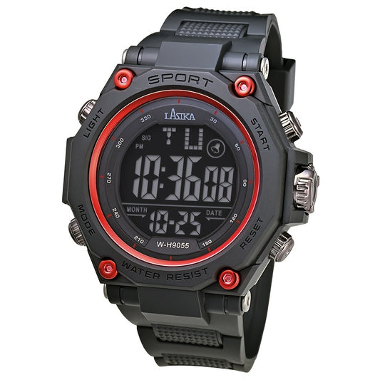 Kids' Digital Wristwatch with Backlight IPX7 TPU Strap