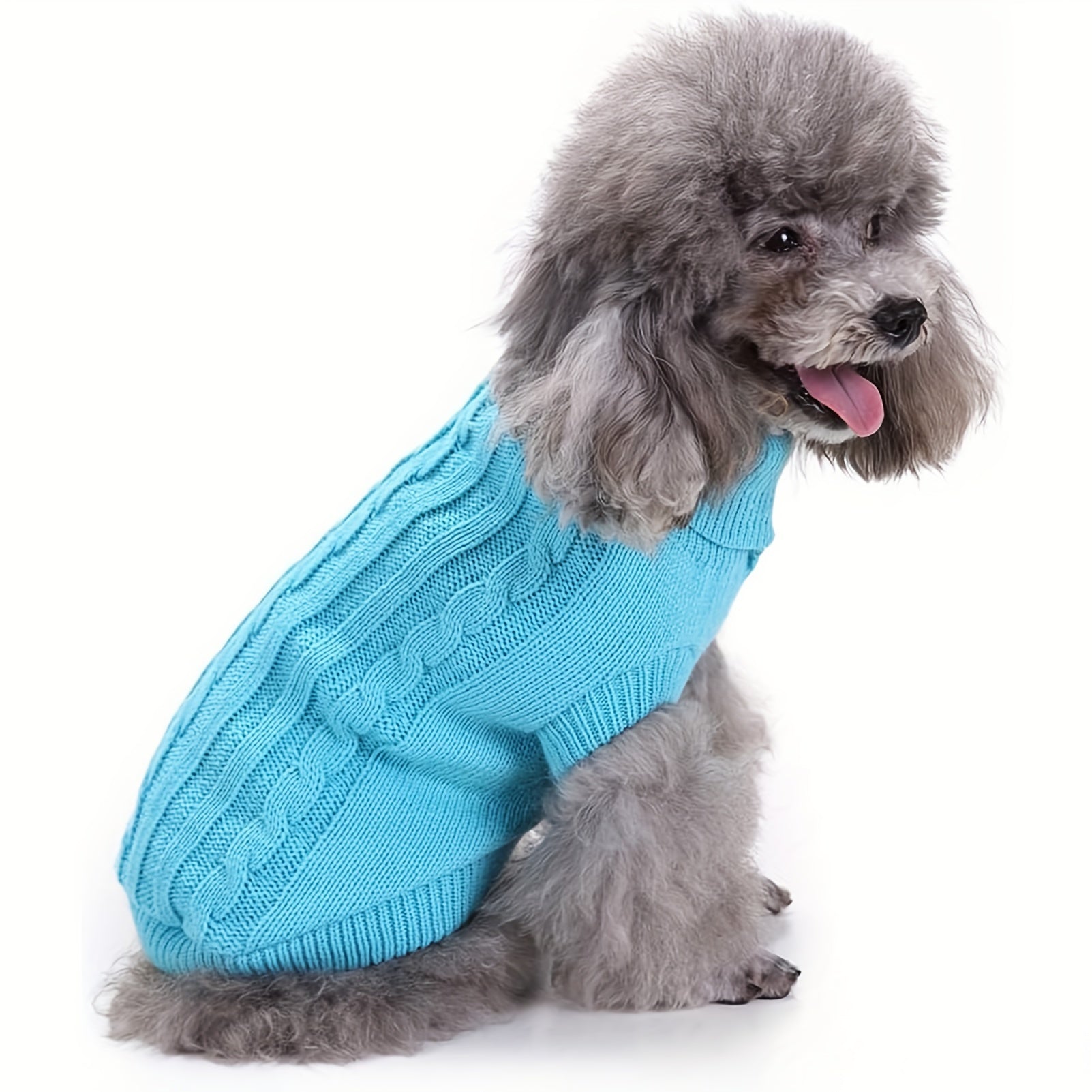 Warm Knitted Winter Sweater for Cat and Small Dog