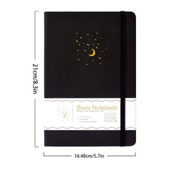 Diary Notebook 196 Pages Hardcover Notebook Diary With Pen Ring