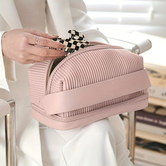 Large Capacity Makeup Pouch Waterproof Travel Toiletry Bag