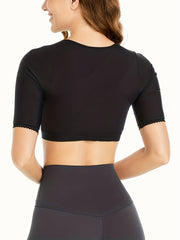 Plus Size Sports Bra Front Closure Wireless Yoga Running Bra