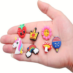 30pcs Rainbow Friends Shoe Charms For Clogs