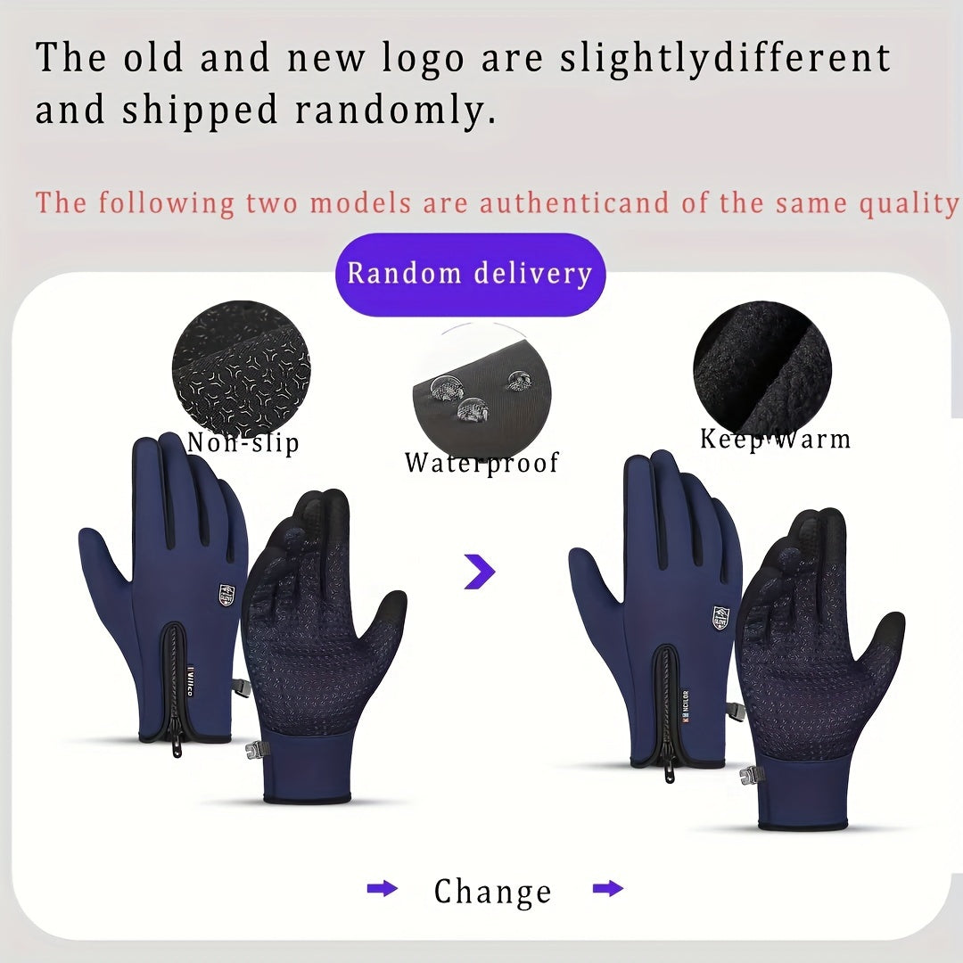Coldproof Windproof Sports Gloves Cycling Skiing Winter Warm Gloves