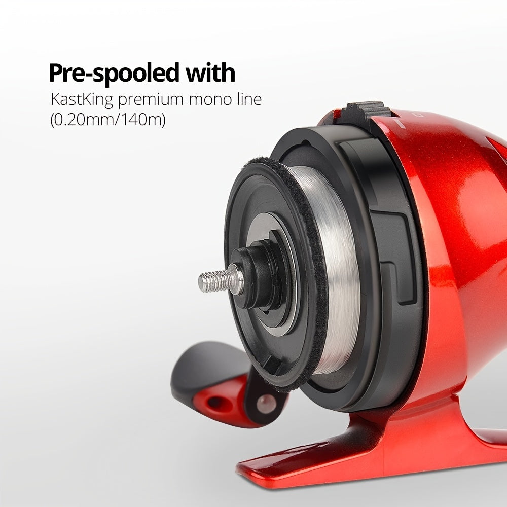 KastKing Cadet Spincast Fishing Reel Easy Push Button