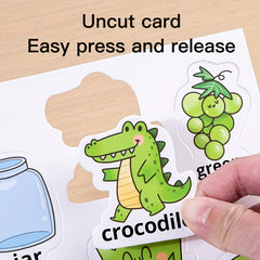 Interactive Busy Book Sorting Toy for Toddlers