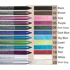 Metallic Smokey Texture Eyeliner Pen 14 Colors