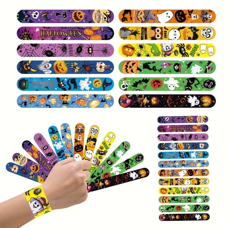 Halloween Slap Bracelets Bulk - Spooky Fun for All Ages