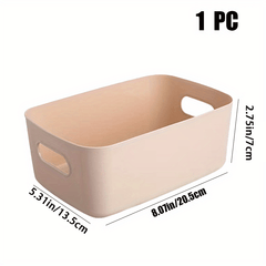 Plastic Desktop Storage Box for Bathroom Organizer