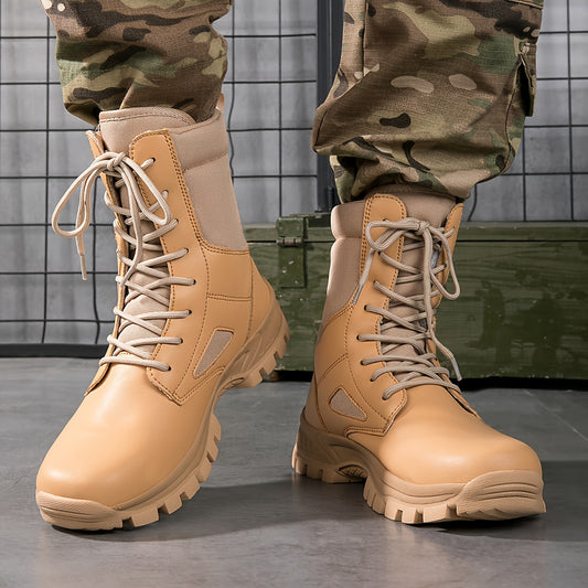 Women's Waterproof High Top Hiking Boots Non slip Lace Up Shoes