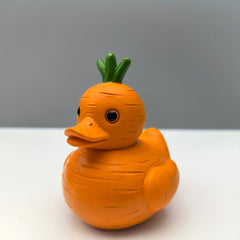 Carrot Duck Resin Ornament for Home Decoration