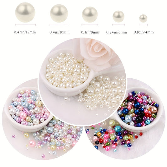 Ivory Pearl Craft Beads Loose Pearls For Jewelry Making
