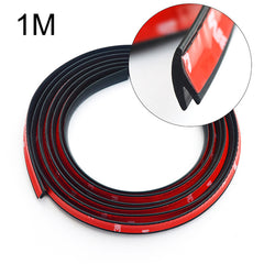 Y Shape Rubber Car Sealing Strips Dustproof Waterproof Auto Window Gap