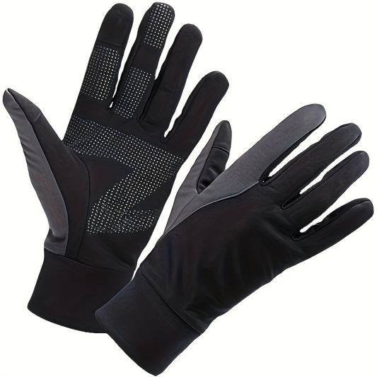 Touch Screen Cycling Gloves Waterproof Non-Slip Skiing Gloves