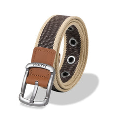 Men's College Canvas Belt
