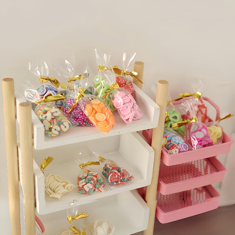 3 Packs Mini Candy Snacks for 1:12 Scale DIY Mini Home Decor