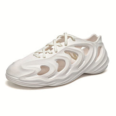Men's Lightweight Beach Sandals Hollow Out Slip-On