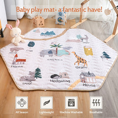 Soft Non Slip Baby Crawling Carpet Game Pad Play Mat