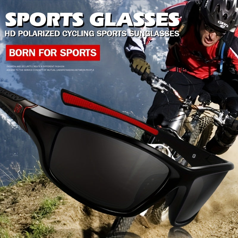 Men's Sports Polarized Sunglasses Sunscreen Anti glare Riding Driving Sunglasses