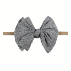 Threaded Bow Baby Decorative Headband