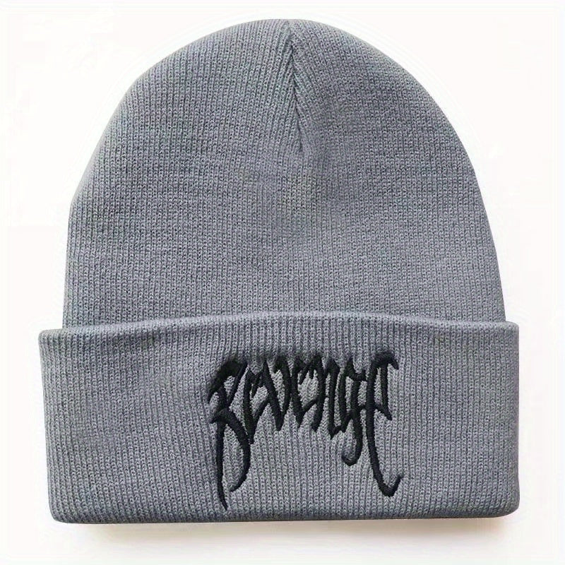 Personalized Letter Embroidery Knit Hat