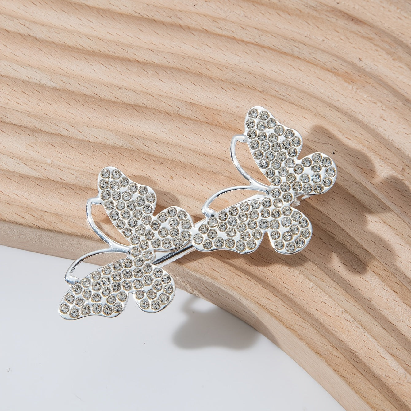 Alloy Rhinestone Hair Clip for Women Girls Wedding Hair Clip