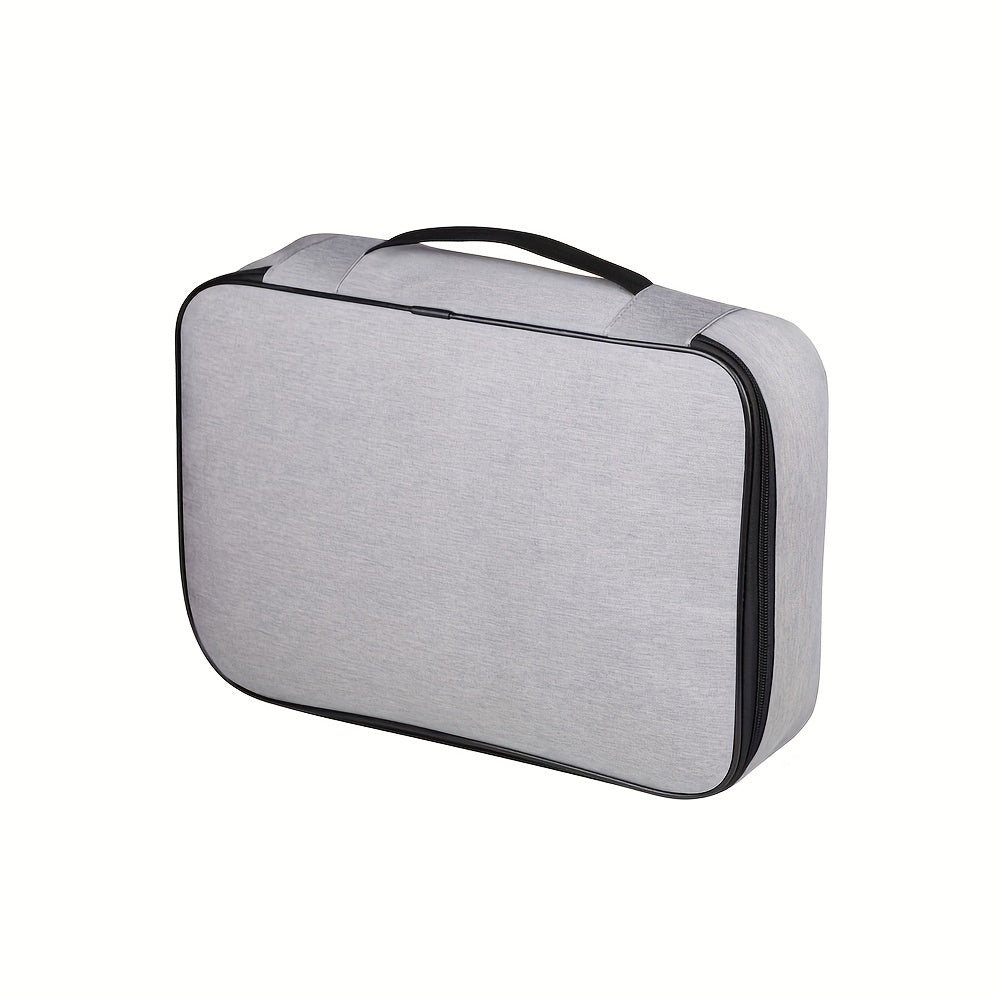 Double Layer Document Passport Bag with Lock