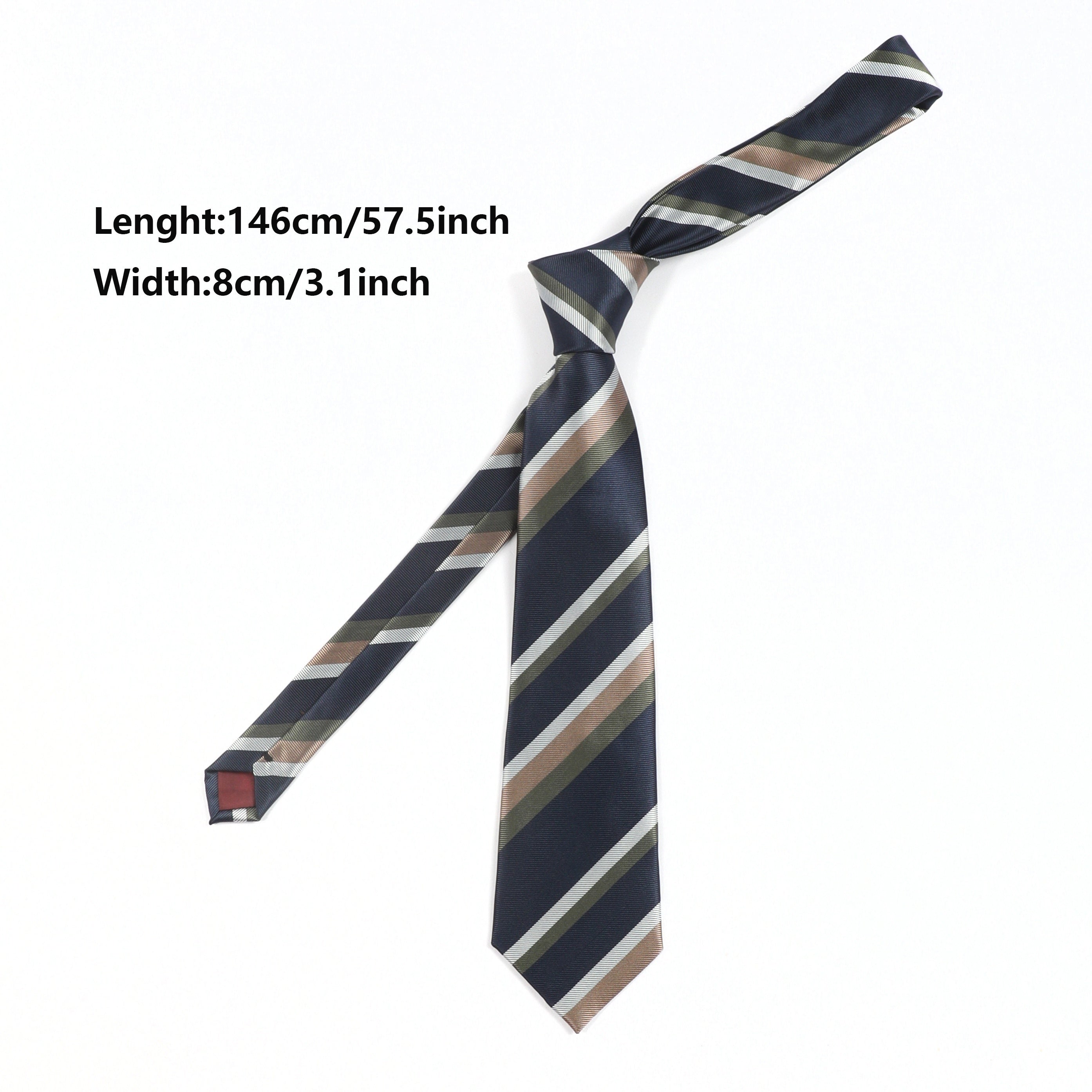 Business Formal Diagonal Stripe Tie For Men