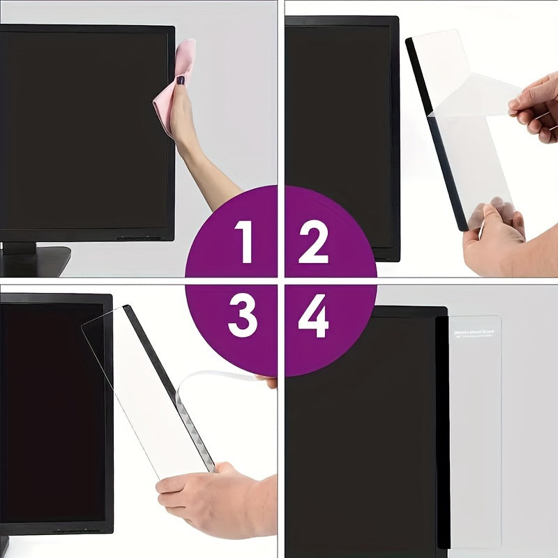 Computer Side Message Board Side Clip Sticker Home Office Accessories